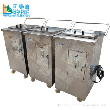 Ultrasonic Golf Club Cleaner with Tank Lid, Token System, Cleaning Basket, Counter, Timer